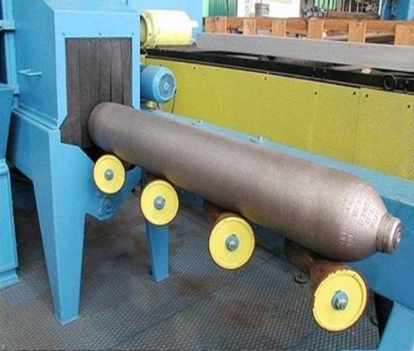 鋼瓶內(nèi)外壁噴拋丸清理機
